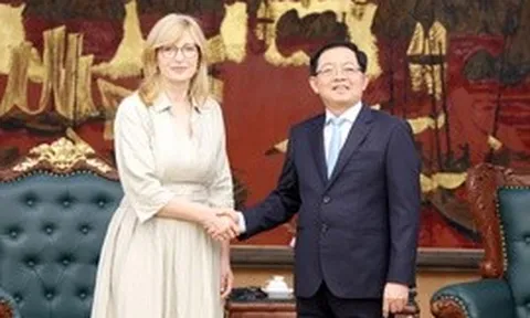 Phó Thủ tướng Hồ Quốc Dũng tiếp Cao ủy EU, thúc đẩy hợp tác đổi mới sáng tạo