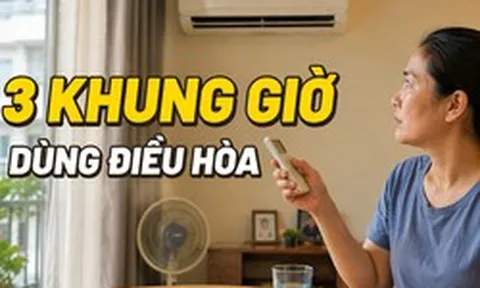 Nắng 40 độ, tôi bắt đầu áp dụng “quy tắc 3 khung giờ” để dùng điều hòa mà không áp lực tiền điện