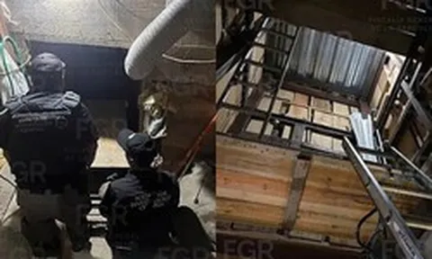Phát hiện đường hầm buôn lậu xuyên biên giới dài 265m từ Mexico sang Mỹ, ngụy trang tinh vi dưới nhà dân