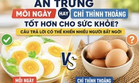 Ăn trứng mỗi ngày hay chỉ ăn thỉnh thoảng tốt hơn? Câu trả lời có thể khiến nhiều người bất ngờ