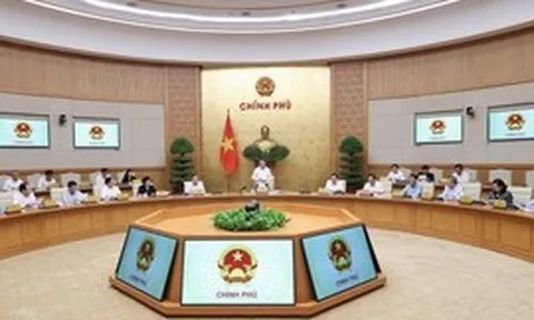 Thủ tướng Lê Minh Hưng chủ trì phiên họp Chính phủ thường kỳ tháng 5/2026
