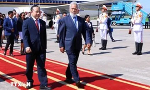 Thủ tướng Timor-Leste đến Hà Nội, bắt đầu thăm chính thức Việt Nam và dự AFF 2026