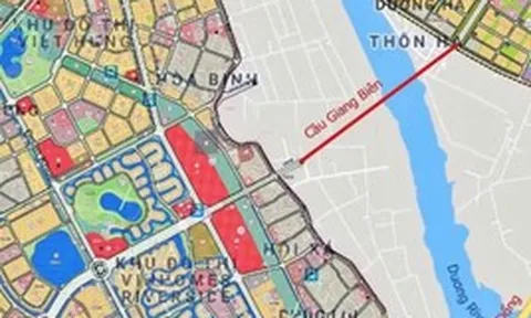 Hà Nội: Đề xuất xây cầu Giang Biên gần 9.000 tỷ đồng vượt sông Đuống