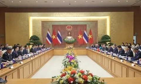 Thủ tướng Lê Minh Hưng hội đàm với Thủ tướng Thái Lan: Hướng tới kim ngạch thương mại song phương 50 tỷ USD