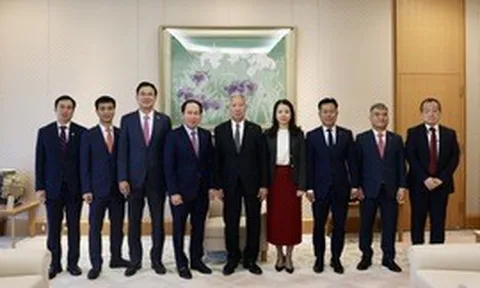 Phó Thủ tướng Lê Tiến Châu hội kiến Chủ tịch Hạ viện Nhật Bản Mori Eisuke