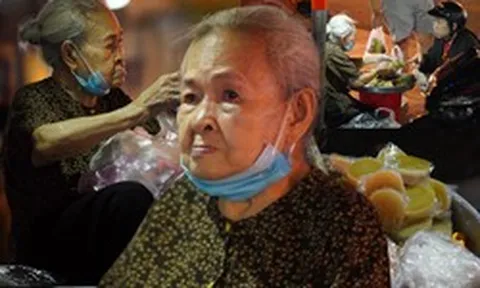 Cụ bà 90 tuổi bán bánh rong giữa trung tâm TP.HCM: "Bà còn mần được thì bà vẫn mần"