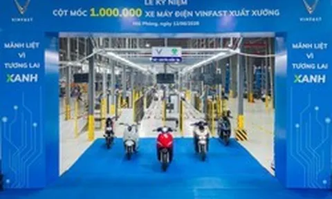 VinFast xuất xưởng chiếc xe máy điện thứ 1 triệu, chuẩn bị tung ra mô tô thể thao điện