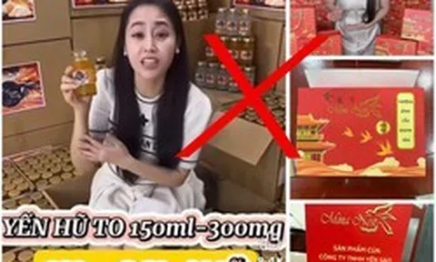 Đột kích kho hàng, công an tịch thu 70.000 hũ yến sào giả Mina Nest và Gold Nest, nặng hơn 15 tấn: 2 đối tượng bị khởi tố