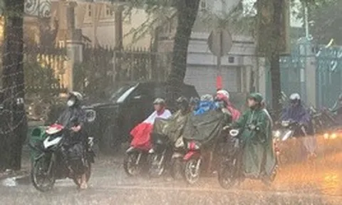Miền Bắc sắp đón mưa to đến rất to nhiều ngày liên tiếp
