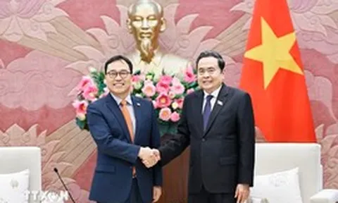 Chủ tịch Quốc hội Trần Thanh Mẫn tiếp Đại sứ Hàn Quốc tại Việt Nam