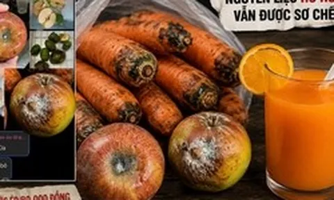 Phía sau những ly nước ép bắt mắt, người tiêu dùng hoang mang vì nghi vấn nguyên liệu "mốc rửa, thối mới bỏ" của một chuỗi cửa hàng đồ uống
