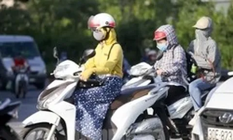 Miền Bắc tăng nhiệt, trời nóng như đổ lửa