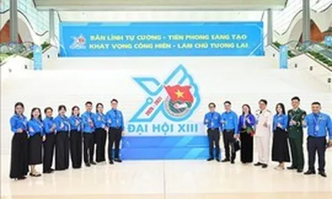 Phiên trọng thể Đại hội đại biểu toàn quốc Đoàn TNCS Hồ Chí Minh lần thứ XIII