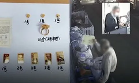 Bảo vệ 1 tòa chung cư nhặt nồi cơm điện bỏ đi, bất ngờ phát hiện nhiều vàng thỏi và nhẫn bên trong
