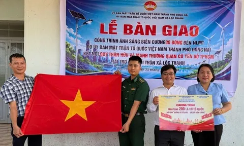 Trao ánh sáng biên cương, lan tỏa nghĩa tình hướng về vùng biên giới Tổ quốc thiêng liêng