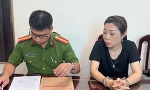 Thi hành lệnh bắt tạm giam Trần Thị Oanh SN 1977