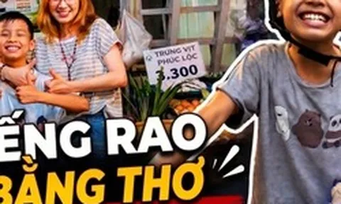Đằng sau tiếng rao bằng thơ gây sốt mạng xã hội của cậu bé 9 tuổi bán trứng phụ mẹ