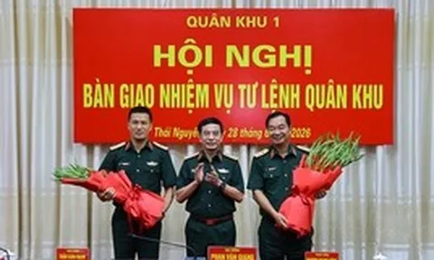 Bổ nhiệm Trung tướng Trương Mạnh Dũng giữ chức Phó Tổng Tham mưu trưởng; Thiếu tướng Trần Xuân Mạnh tiếp nhận nhiệm vụ Tư lệnh Quân khu 1