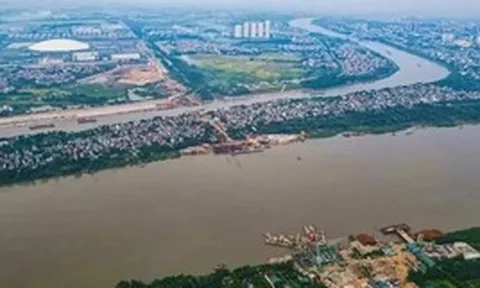 Cầu Tứ Liên và Trần Hưng Đạo nguy cơ bị ảnh hưởng tiến độ do 'vướng' quy định về đê điều