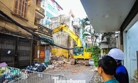 Ngõ 'đau khổ' ở Hà Nội bước vào giai đoạn giải phóng mặt bằng