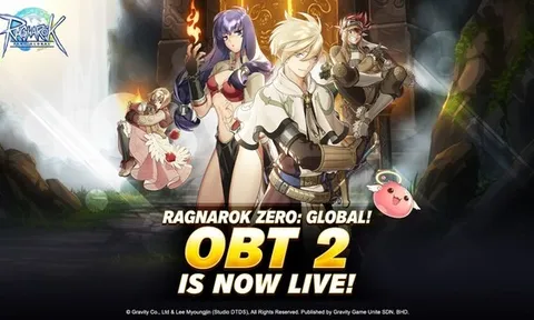 Gravity Game Unite triển khai giai đoạn Open Beta Test lần thứ 2 cho tựa game PC MMORPG Ragnarok Zero: Global