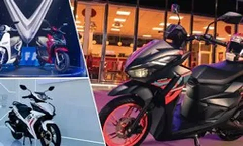 Loạt xe máy mới ra mắt Việt Nam, giá từ 30 triệu đồng