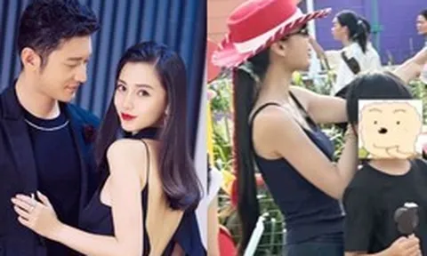 Không dám tin đây chính là quý tử của Angelababy - Huỳnh Hiểu Minh