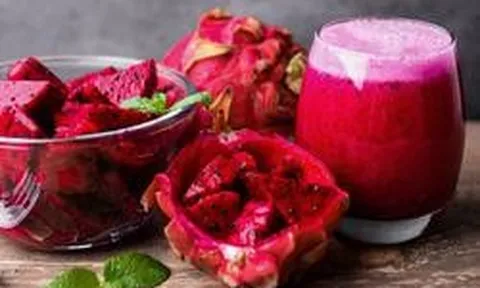 Thanh long đỏ: Loại quả được ví như "máy quét đường ruột" tự nhiên, mùa này ăn vừa ngon vừa hỗ trợ tiêu hóa