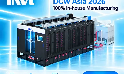 INVT giới thiệu các giải pháp nguồn điện và làm mát bằng chất lỏng phục vụ hiện đại hóa trung tâm dữ liệu tại Data Centre World Asia 2026