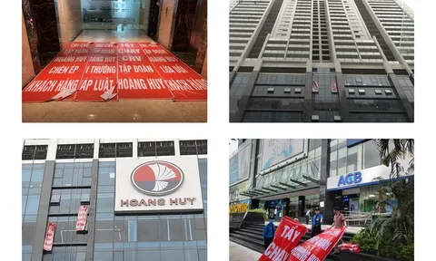 Bài 3: Doanh nghiệp căng băng rôn phản đối CĐT Tòa nhà Gold Tower