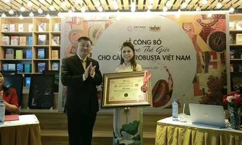 Cà phê Robusta Việt Nam được công nhận Kỷ lục Thế giới bởi WorldKings