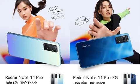 Xiaomi Việt Nam chính thức ra mắt dòng sản phẩm Redmi Note 11 cùng biệt đội Đón đầu thử thách