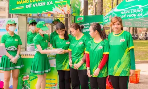 Nestlé MILO đồng hành cùng hơn 8.000 người tại  ngày chạy vì sức khỏe toàn dân