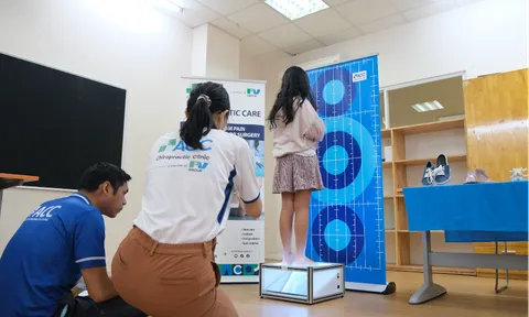 ACC TẦM SOÁT BÀN CHÂN VÀ CỘT SỐNG CHO HỌC SINH 3 MIỀN