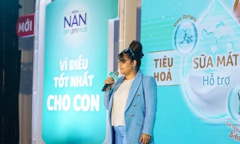 Nestlé Việt Nam ra mắt sữa mát NAN Optipro Plus 4 với công thức mới nhất từ Nestlé Thụy Sĩ