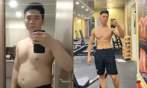 Từ hơn 1 tạ cân nặng đến mốc 70kg: Hành trình thay đổi của thầy giáo trẻ