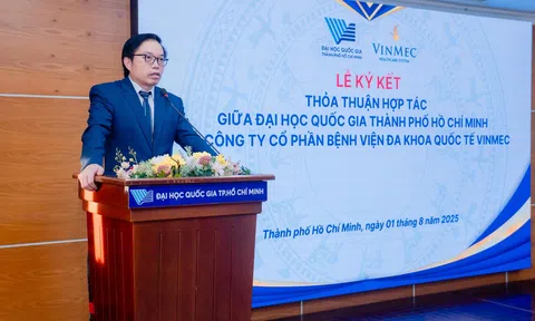 Vinmec bắt tay ĐHQG TP.HCM kiến tạo hệ sinh thái đào tạo – nghiên cứu – lâm sàng chuẩn quốc tế