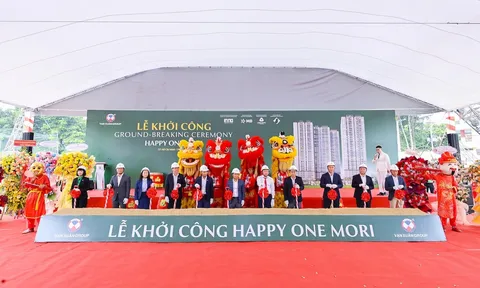 Vạn Xuân Group chính thức khởi công dự án Happy One Mori