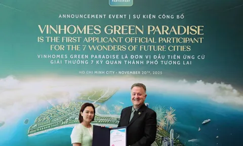 VINHOMES GREEN PARADISE ĐƯỢC CÔNG NHẬN LÀ ỨNG VIÊN ĐẦU TIÊN CỦA “7 KỲ QUAN ĐÔ THỊ TƯƠNG LAI” THẾ GIỚI