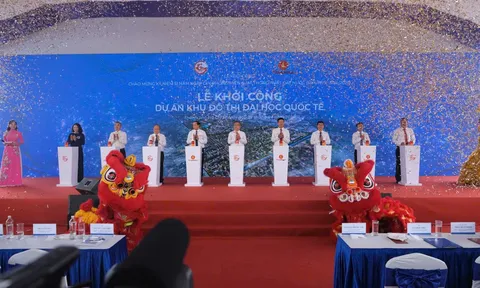 Vingroup khởi công Khu đô thị Đại học Quốc tế rộng 880 ha