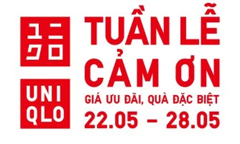 UNIQLO khởi động Tuần lễ cảm ơn 2026 với nhiều ưu đãi