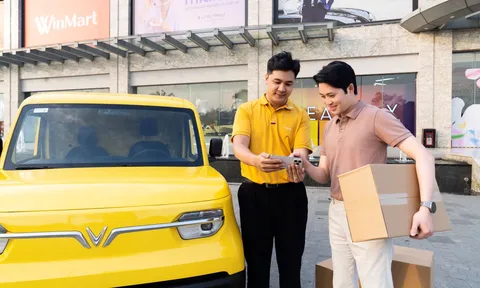 Hộ kinh doanh đổi sang VinFast EC Van: Xe gọn nhưng chở khỏe, xóa bỏ áp lực tiền xăng