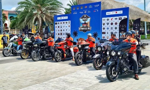Vietnam H.O.G. Rally 2026 quy tụ 850 mô tô phân khối lớn tại NovaWorld Phan Thiet
