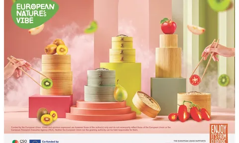 CSO Italy ra mắt "European Nature's Vibe" – chương trình xúc tiến thương mại trị giá 1,8 triệu Euro, mở rộng cửa cho trái cây và rau củ châu Âu vào bốn thị trường châu Á