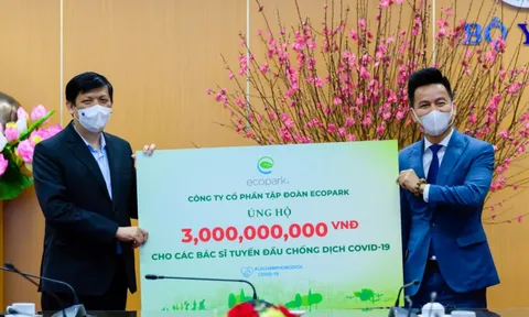 Ecopark dừng quảng cáo và sự kiện Tết để ủng hộ hàng tỷ đồng giúp Hải Dương chống Covid-19