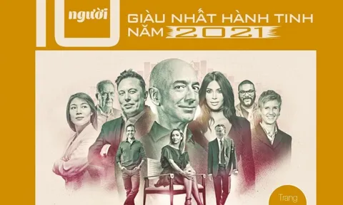 10 người giàu nhất hành tinh năm 2021