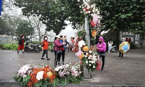 Hơn 100 Cột đèn 'nở hoa' giữa trung tâm Hà Nội