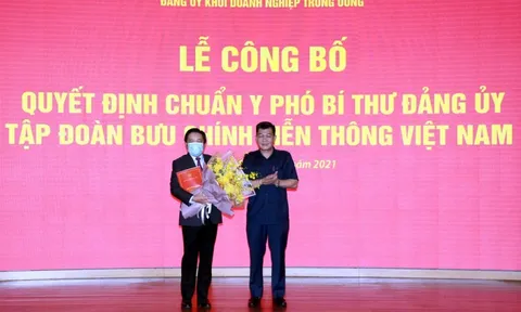 Công bố các quyết định chuẩn y, bổ nhiệm một số chức danh cán bộ chủ chốt của Tập đoàn VNPT