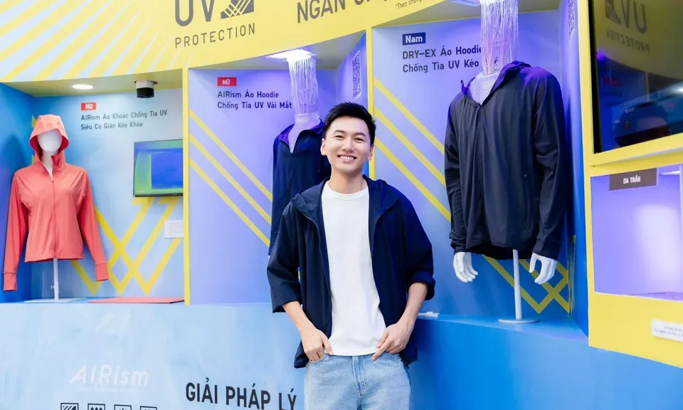 Chào hè cùng không gian trải nghiệm công nghệ chống tia UV của Uniqlo