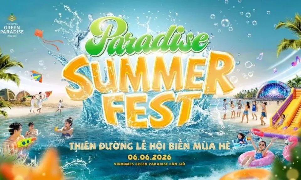 Paradise Summer Fest 2026: Đại tiệc mùa hè bên biển chính thức trở lại